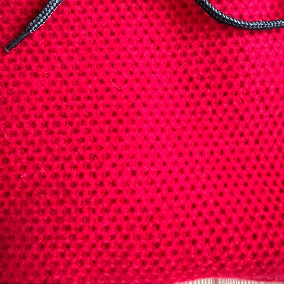 Ply Cashmere Red Women's Sweater - Picture 6 of 7